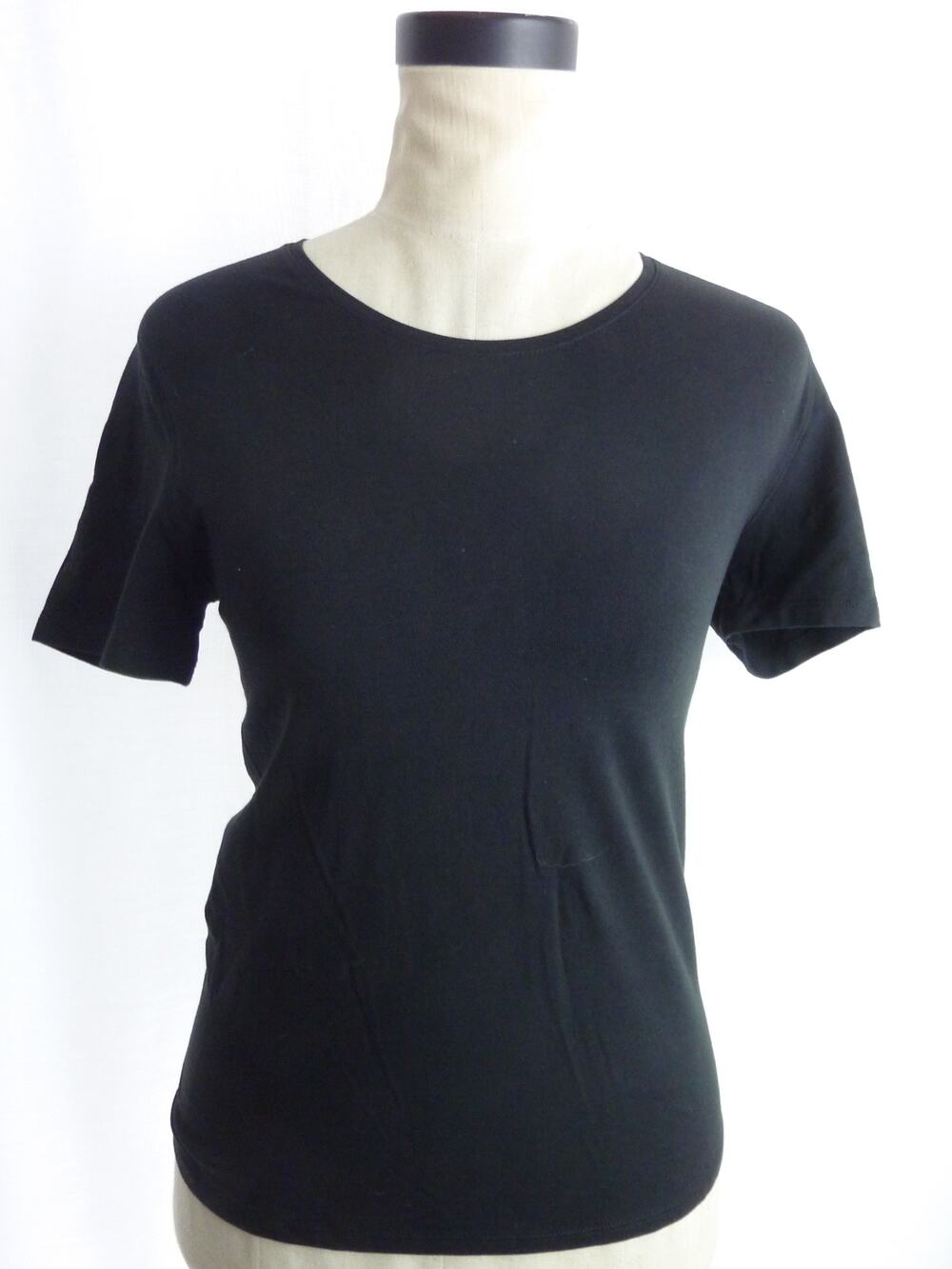 NWT Everlane Crew Tee Cotton Black Size M
